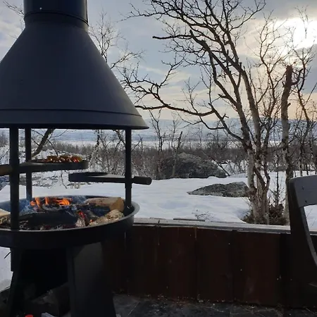 Saana Aurora Panorama Ferienhaus *