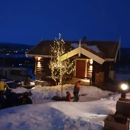 Saana Aurora Panorama