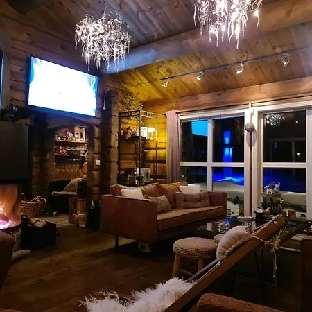 Saana Aurora Panorama