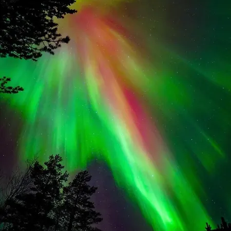 Saana Aurora Panorama * Kilpisjärvi