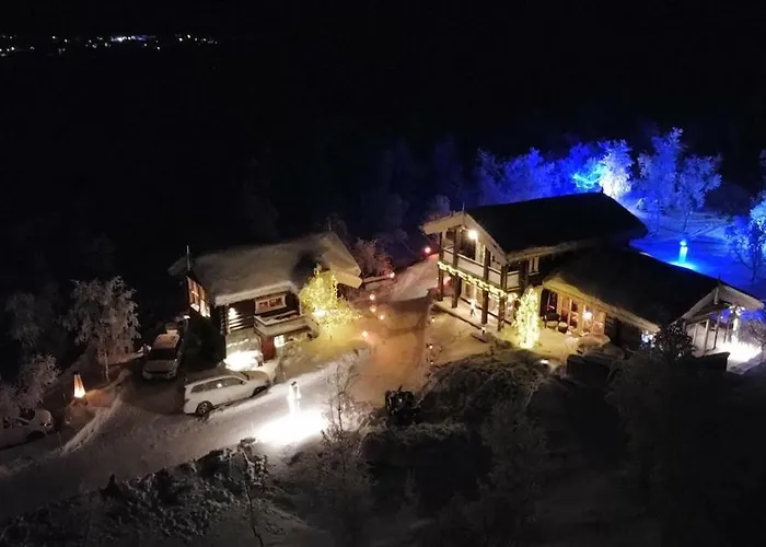 Saana Aurora Panorama