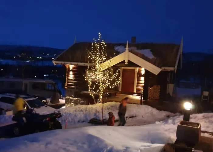 Saana Aurora Panorama