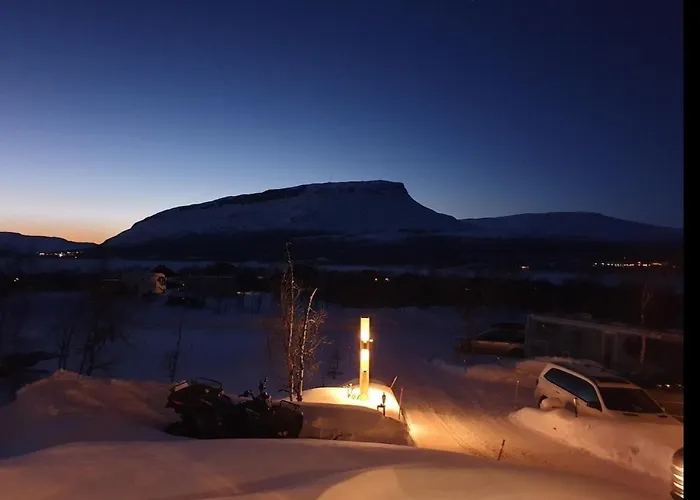 Saana Aurora Panorama Feriehus Kilpisjärvi