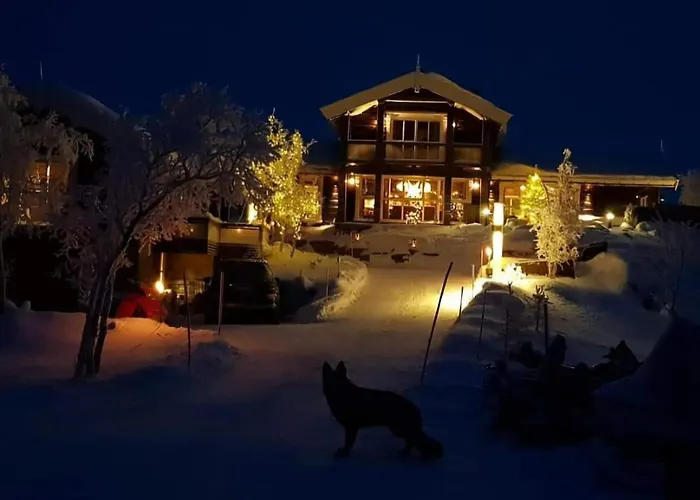 Feriehus Saana Aurora Panorama