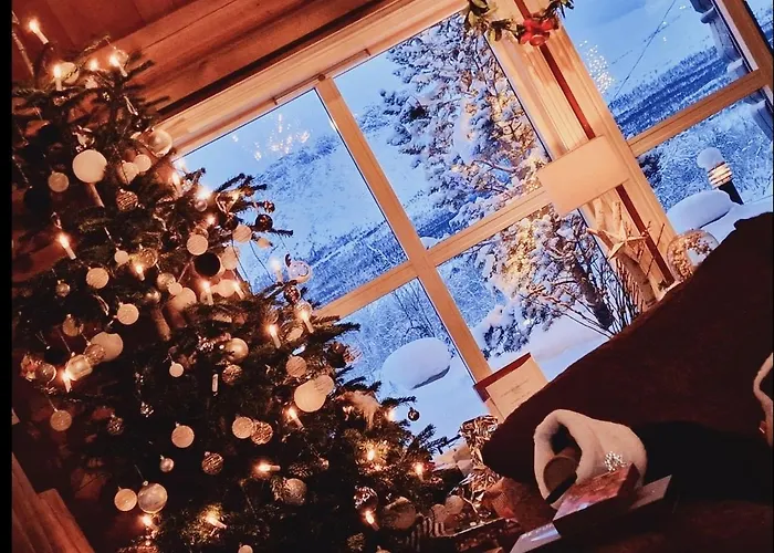 Feriehus Saana Aurora Panorama Kilpisjärvi